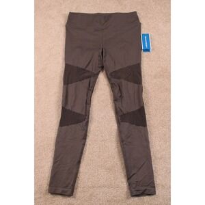 NWT Beachbody Womens Pewter Reveal Mesh Long Tight Size Small